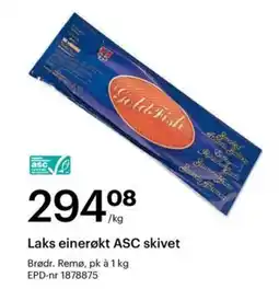 Storcash Laks einerøkt ASC skivet tilbud