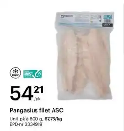 Storcash Pangasius filet ASC tilbud
