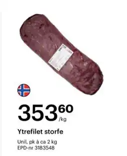 Storcash Ytrefilet storfe tilbud