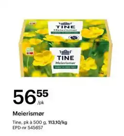 Storcash TINE Meierismør tilbud