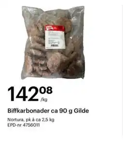 Storcash Biffkarbonader Gilde tilbud