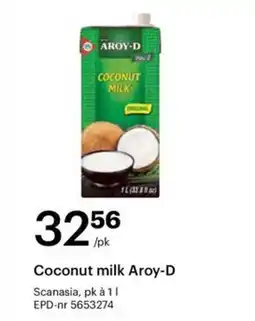 Storcash Coconut milk Aroy-D tilbud
