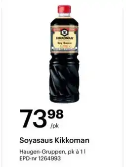 Storcash Soyasaus Kikkoman tilbud