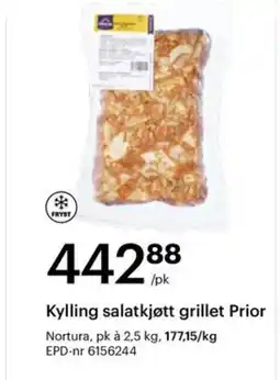 Storcash Kylling salatkjøtt grillet Prior tilbud