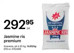 Storcash Jasmine ris premium tilbud