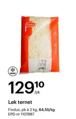 Storcash Findus Løk ternet tilbud