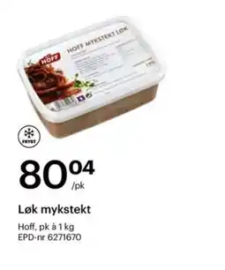 Storcash HOFF Løk mykstekt tilbud