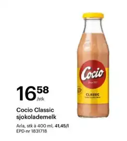 Storcash Cocio Classic sjokolademelk tilbud