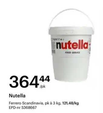 Storcash Nutella tilbud