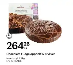 Storcash Chocolate Fudge oppdelt 12 stykker tilbud