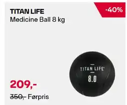XXL Sport TITAN LIFE Medicine Ball tilbud