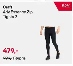 XXL Sport Craft Adv Essence Zip Tights 2 tilbud