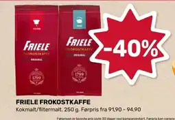 Coop Marked Friele frokostkaffe tilbud
