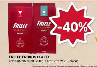 Friele frokostkaffe