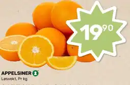 Coop Marked Appelsiner tilbud