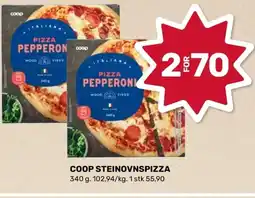 Coop Marked Coop steinovnspizza tilbud