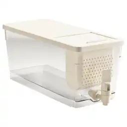 IKEA Klippkaktus Beholder m kran til kjøleskap, transparent, 4.5 l tilbud