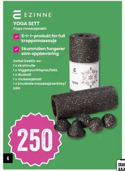 Sport Outlet YOGA SETT tilbud