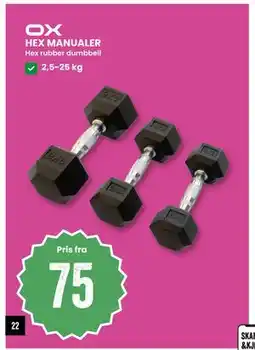 Sport Outlet HEX MANUALER tilbud
