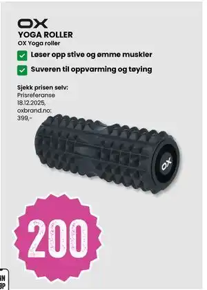 Sport Outlet YOGA ROLLER tilbud
