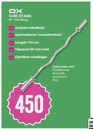 Sport Outlet CURL STANG tilbud