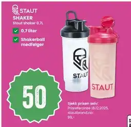 Sport Outlet SHAKER tilbud