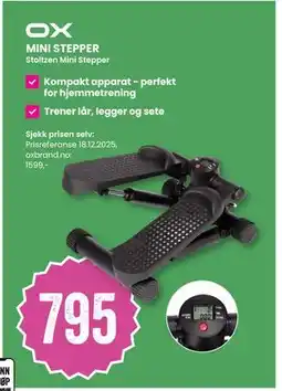 Sport Outlet MINI STEPPER tilbud