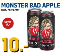 Price Lagerbutikk Monster bad apple tilbud