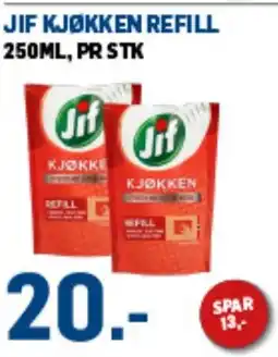Price Lagerbutikk Jif kjøkken refill tilbud