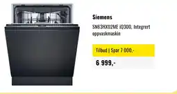 Skousen Siemens SN63HX02ME iQ300, Integrert oppvaskmaskin tilbud