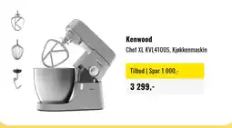 Skousen Kenwood Chef XL KVL4100S, Kjøkkenmaskin tilbud