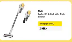 Skousen Miele Duoflex HX1 brilliant white, Trådløs støvsuger tilbud