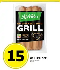 Bunnpris GRILLPØLSER tilbud