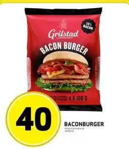 Bunnpris BACON BURGER tilbud