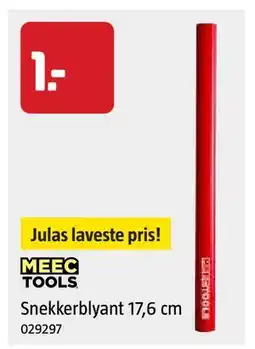 Jula Snekkerblyant 17,6 cm tilbud