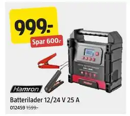 Jula Batterilader 12/24 V 25 A tilbud