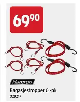 Jula Bagasjestropper 6 -pk tilbud