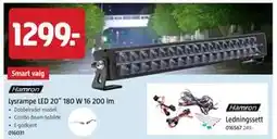 Jula Lysrampe LED 20” 180 W 16 200 lm tilbud