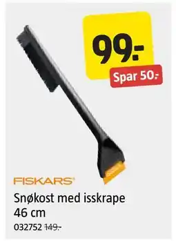 Jula Snøkost med isskrape 46 cm tilbud