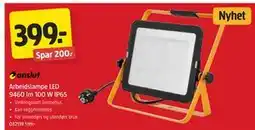 Jula Arbeidslampe LED 9460 lm 100 W IP65 tilbud