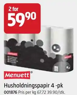 Jula Husholdningspapir 4 -pk tilbud