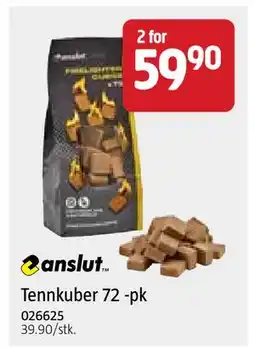 Jula Tennkuber 72 -pk tilbud