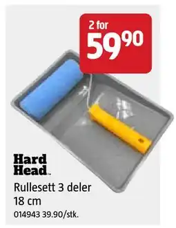 Jula Rullesett 3 deler 18 cm tilbud