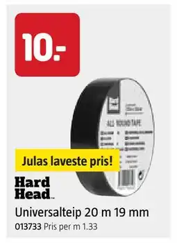 Jula Universalteip 20 m 19 mm tilbud