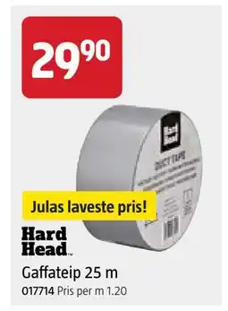 Jula Gaffateip 25 m tilbud