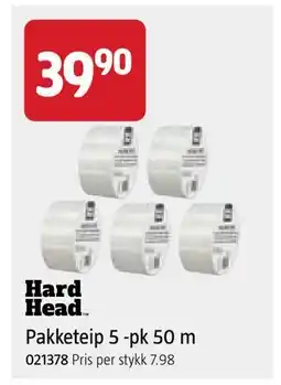 Jula Pakketeip 5 -pk 50 m tilbud