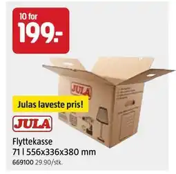 Jula Flyttekasse 71 l 556x336x380 mm tilbud