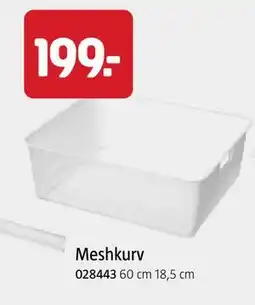 Jula Meshkurv tilbud