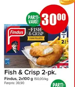 Spar Fish & Crisp 2-pk tilbud
