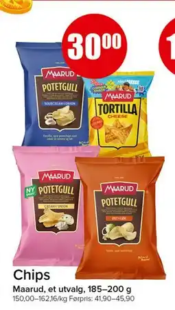 Spar Chips tilbud